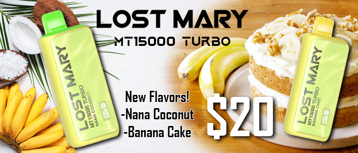 Lost Mary Turbo new flavors