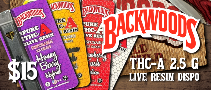 backwoods live resin dispo