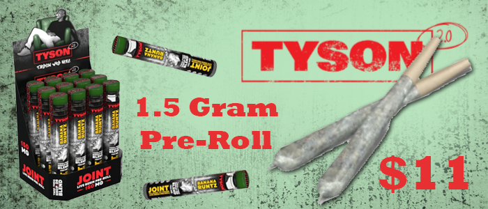 tyson pre roll