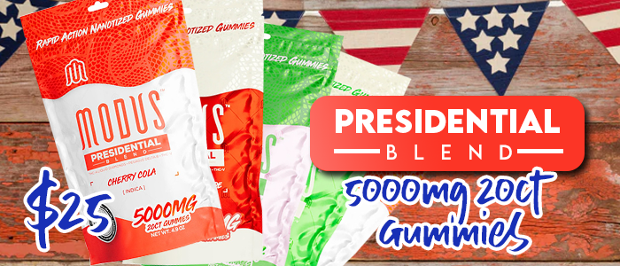 modus gummies presidential bledn 5000mg