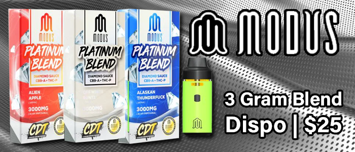 modus platinum blend 3g dispo