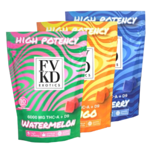 FVKD exotics 6000mg gummies