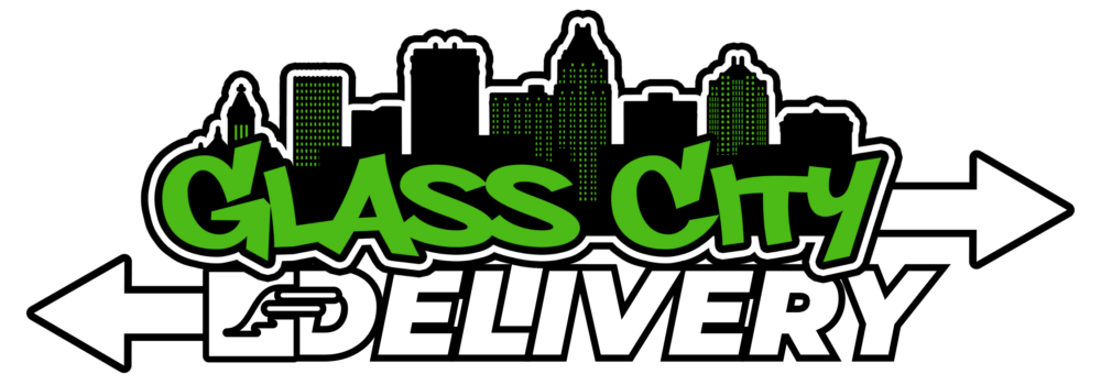 glass city delivery logo glass city delivery logo