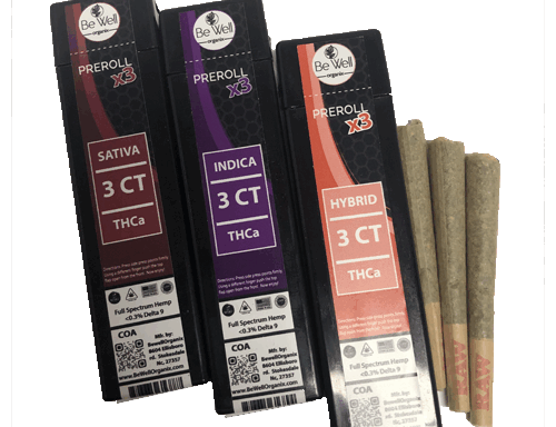 Be Well 3 Count Prerolls