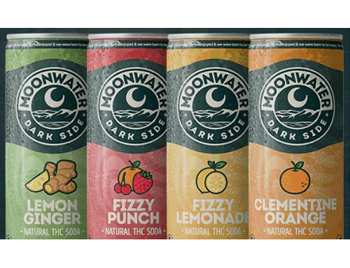 Darkside THC Beverage 30mg (By Moonwater)